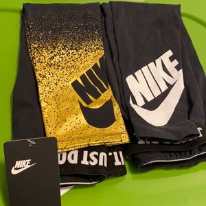 Toddler girl 2pk Nike leggings size 6x